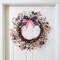 12-Piece American Flag Bow Set - 6" Patriotic Star & Stripes Bows - Red, White, and Blue Decorative Wreath Bows for 4th of July, Independence Day Party Favors, Gift Wrapping, and Front Door Decor